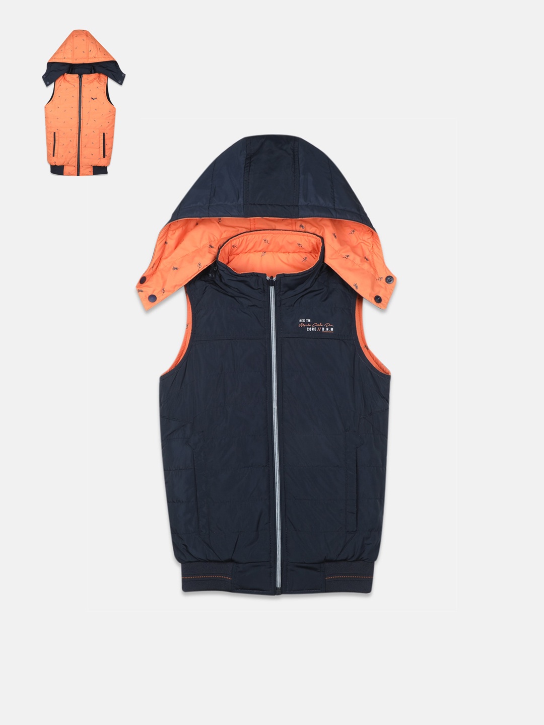

Monte Carlo Boys Bomber Hood Jacket, Navy blue