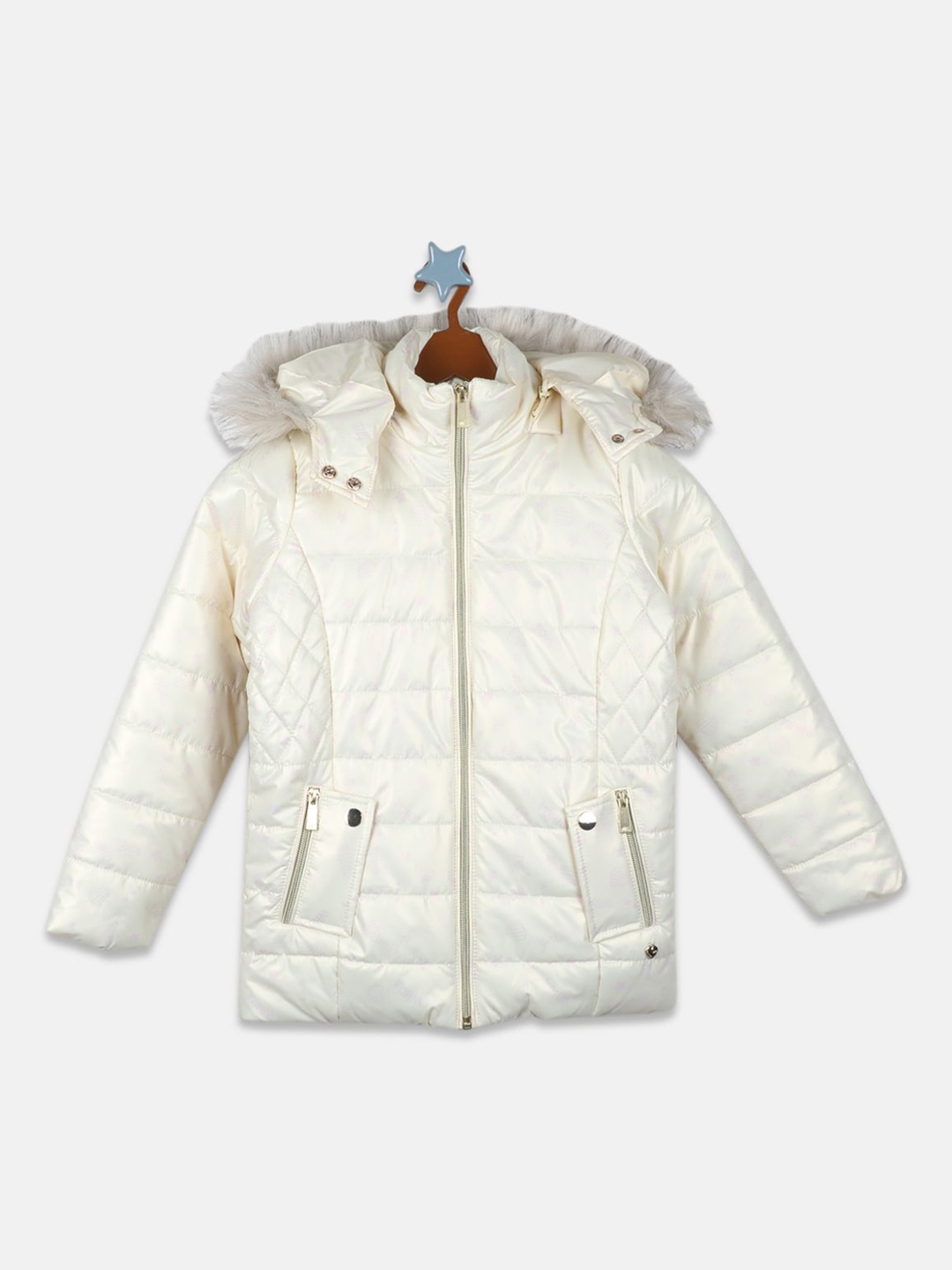 

Monte Carlo Girls Parka Jacket, Cream