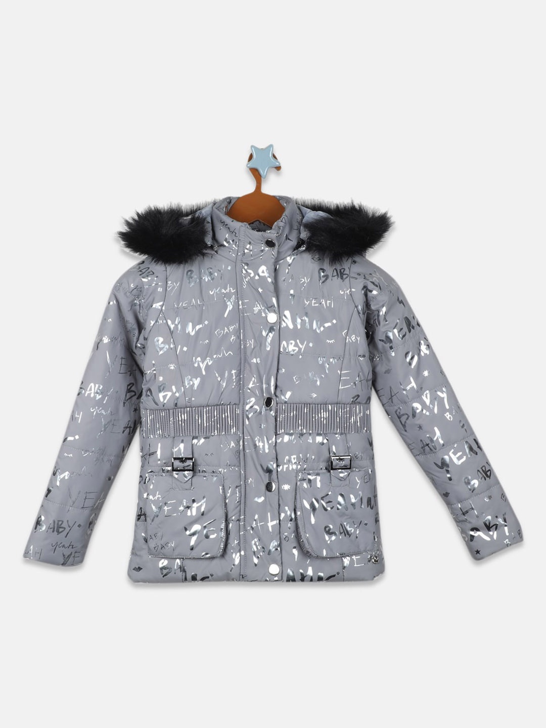 

Monte Carlo Girls Parka Jacket, Grey