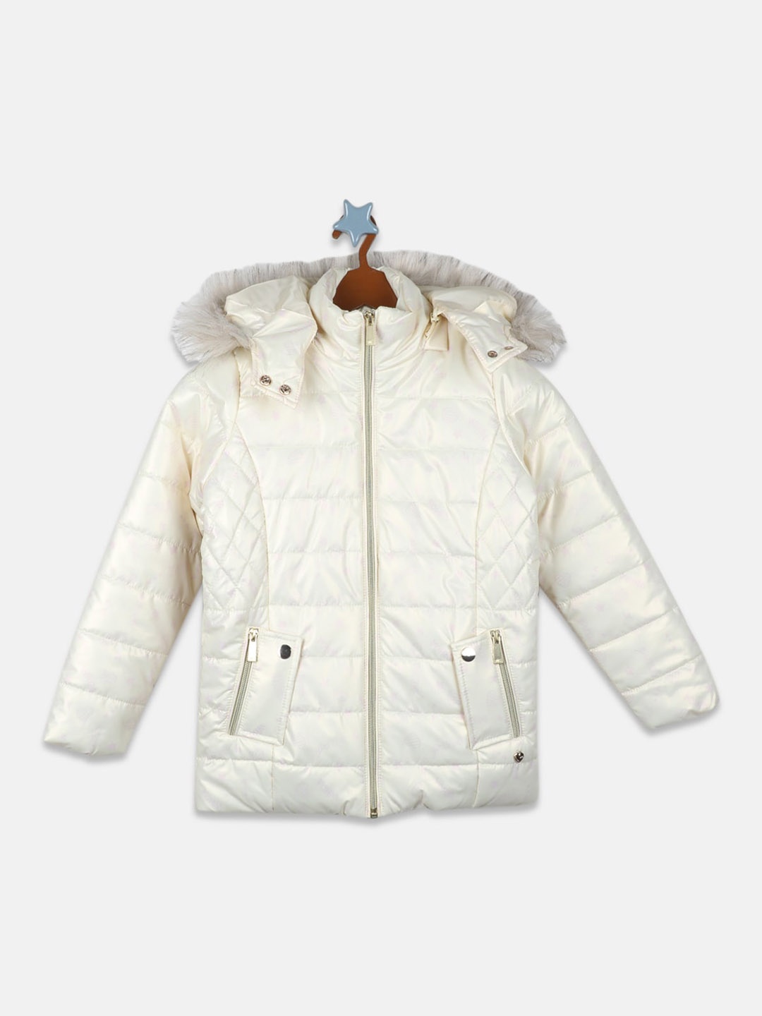 

Monte Carlo Girls Parka Jacket, Cream