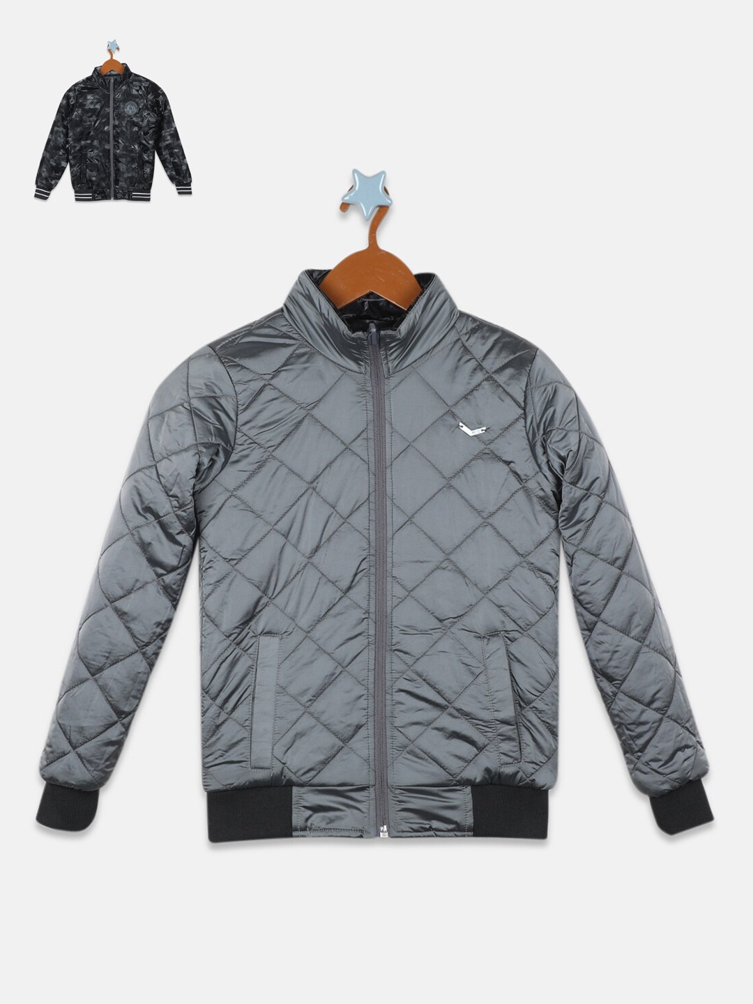 

Monte Carlo Boys Bomber Jacket, Black