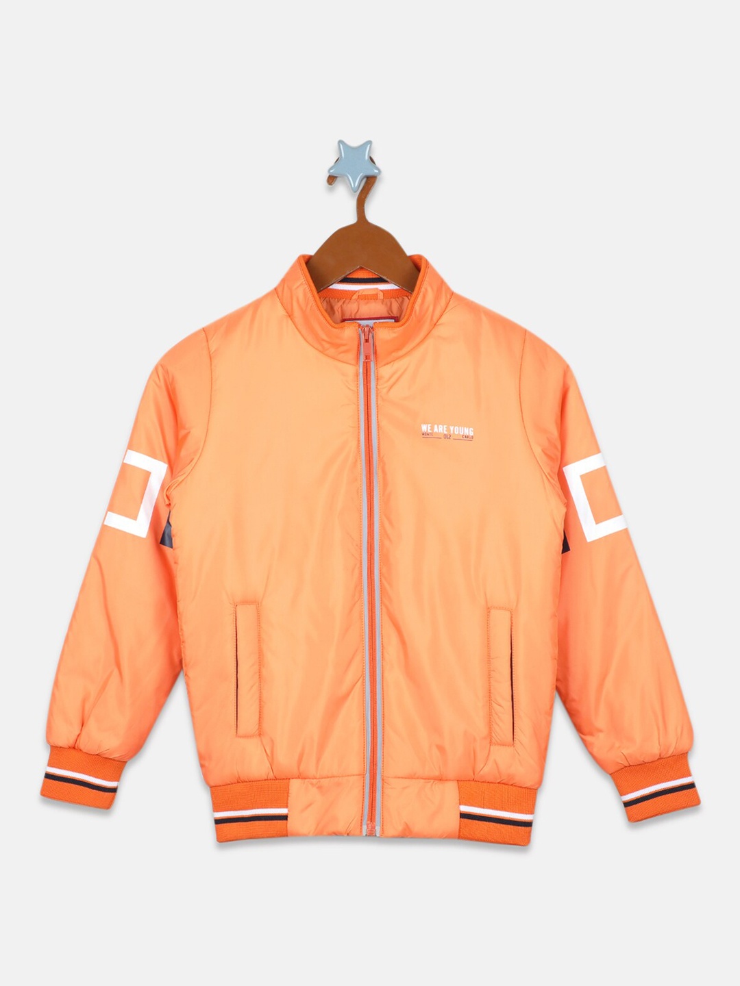 

Monte Carlo Boys Bomber Jacket, Orange