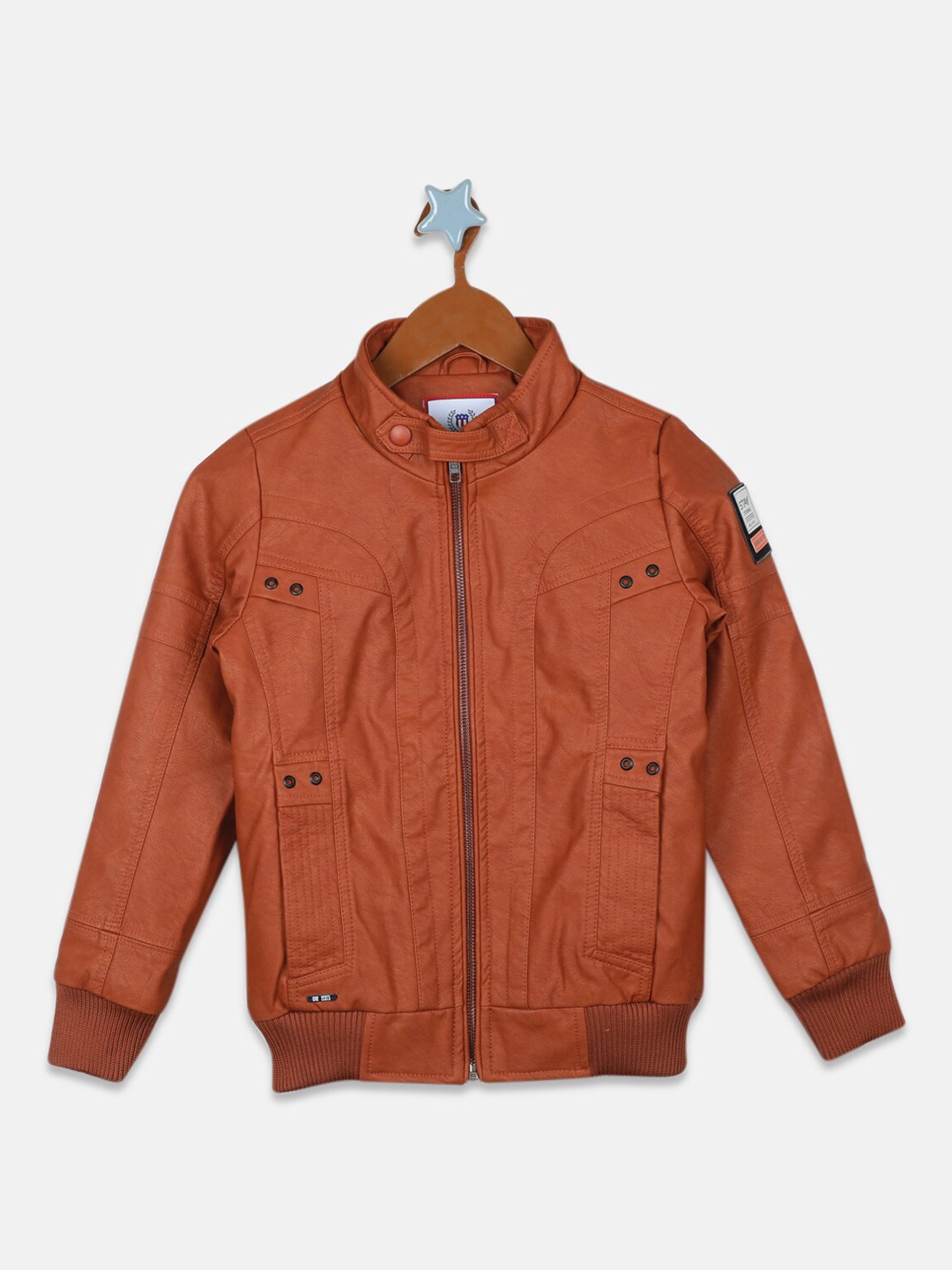 

Monte Carlo Boys Bomber Jacket, Rust