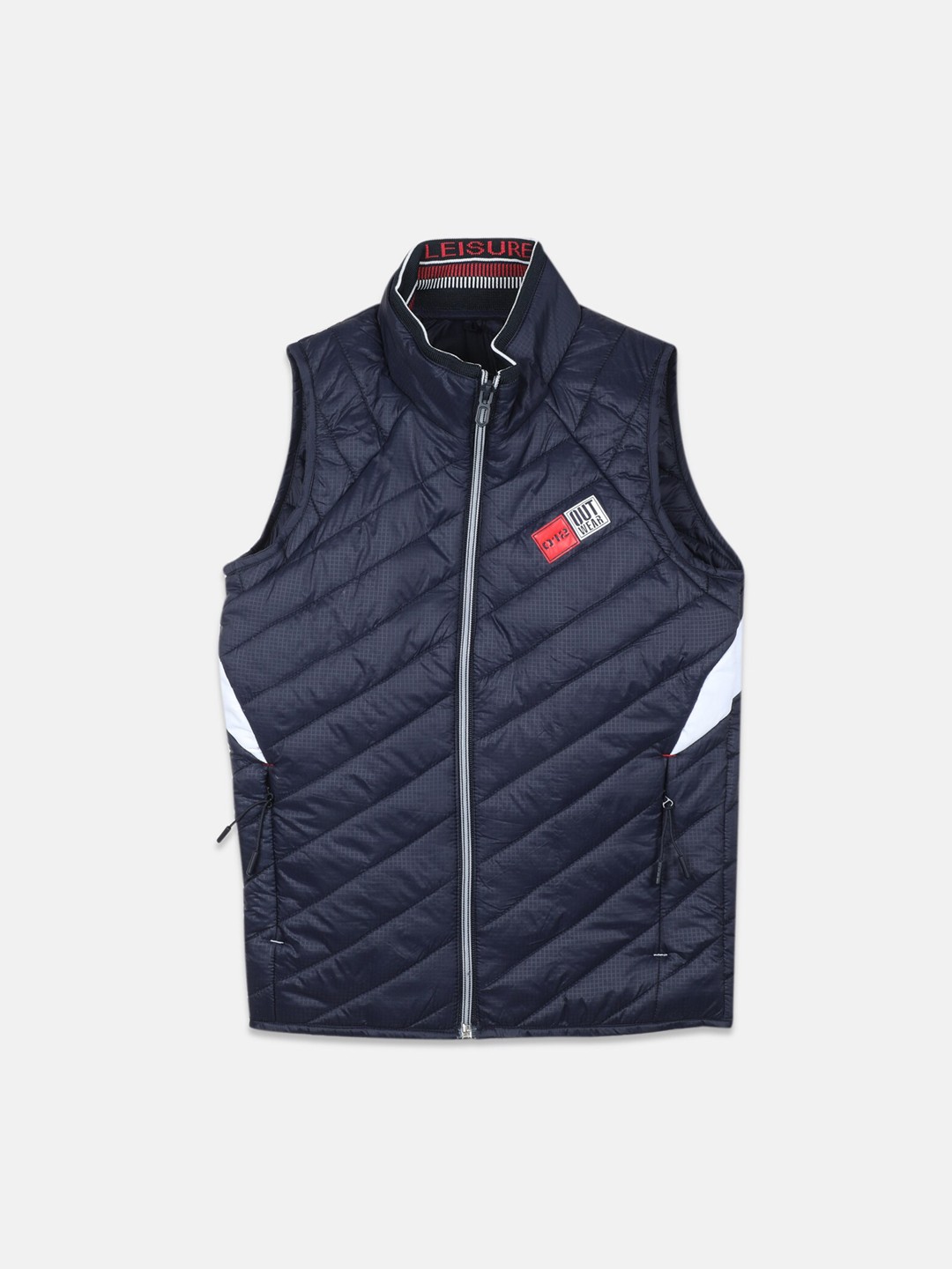 

Monte Carlo Boys Solid Quilted Jacket, Navy blue