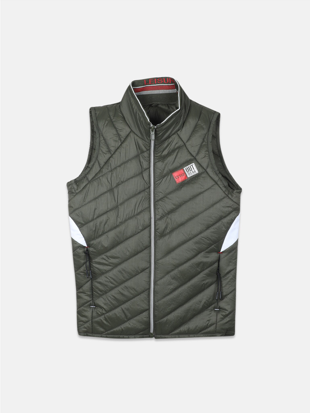 

Monte Carlo Boys Quilted Jacket, Olive