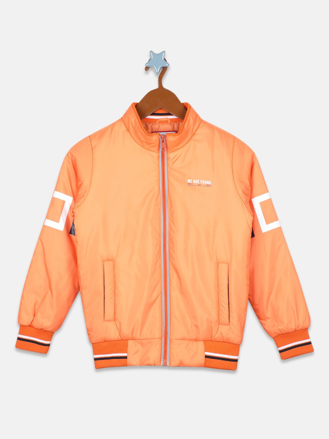 

Monte Carlo Boys Bomber Jacket, Orange