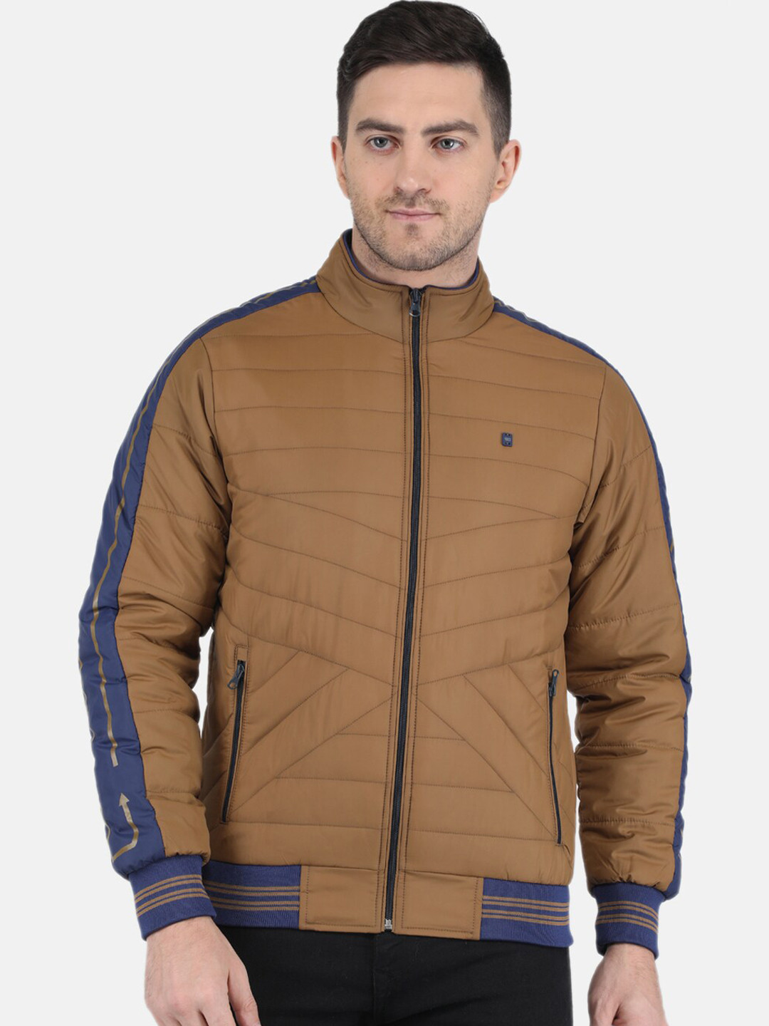 

Monte Carlo Men Long Sleeves Puffer Jacket, Brown