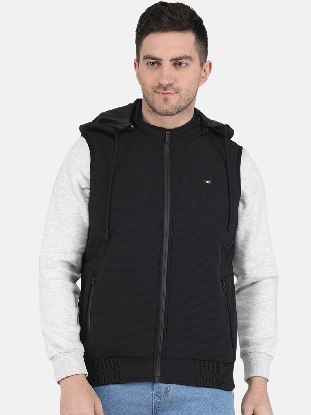 

Monte Carlo Men Bomber Hooded Jacket, Black