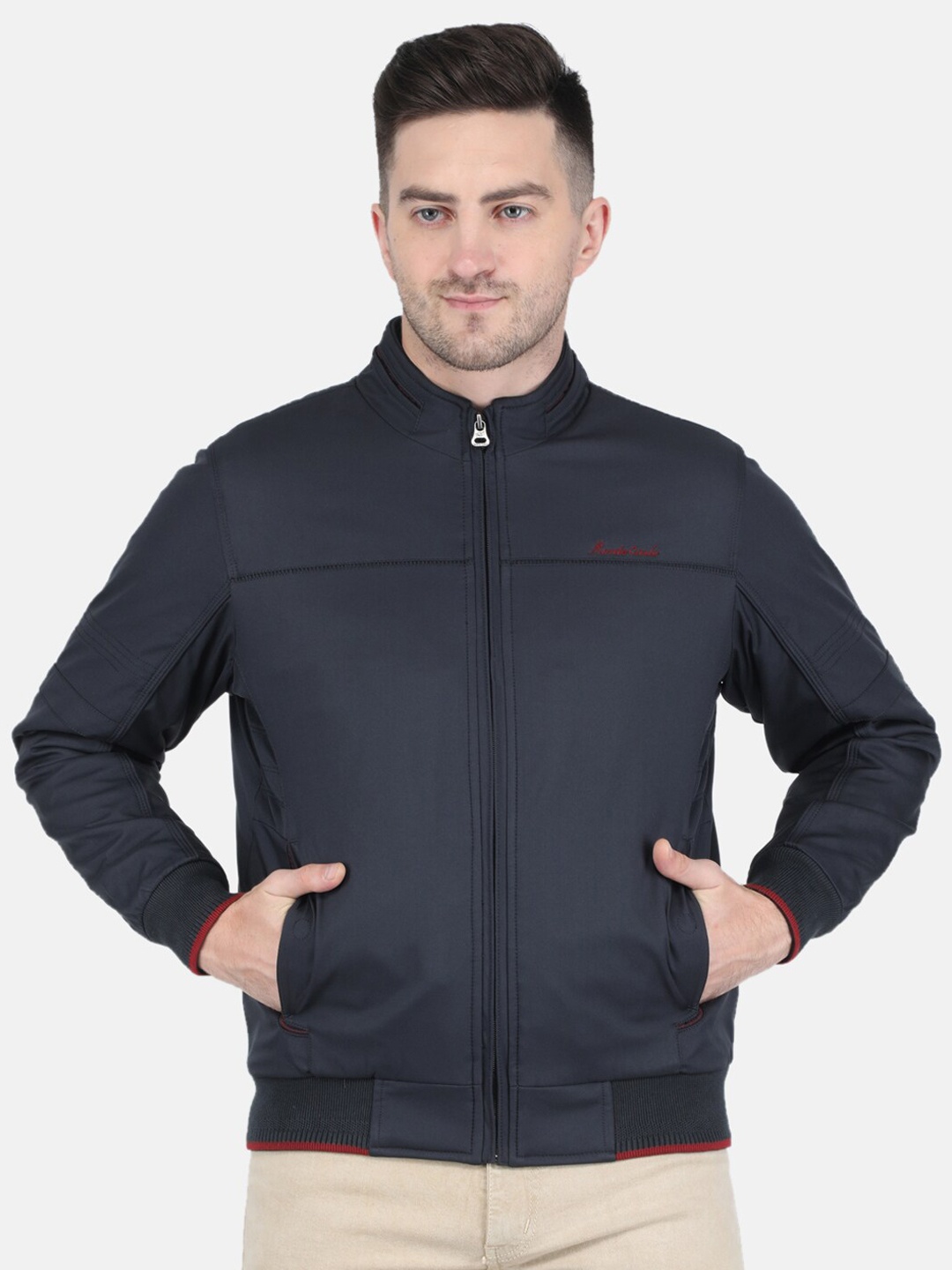 

Monte Carlo Men Bomber Jacket, Navy blue