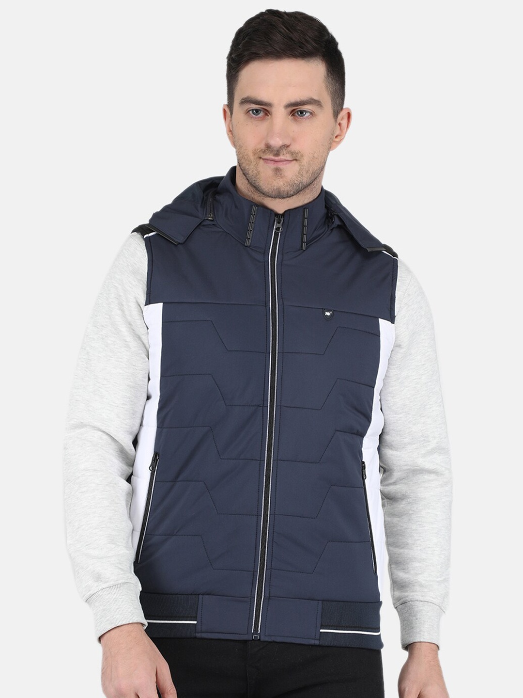 

Monte Carlo Men Solid Puffer Jacket, Tan