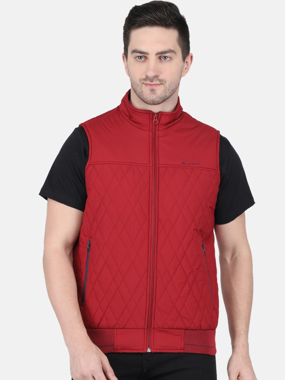 

Monte Carlo Men Plus Size Puffer Jacket, Red