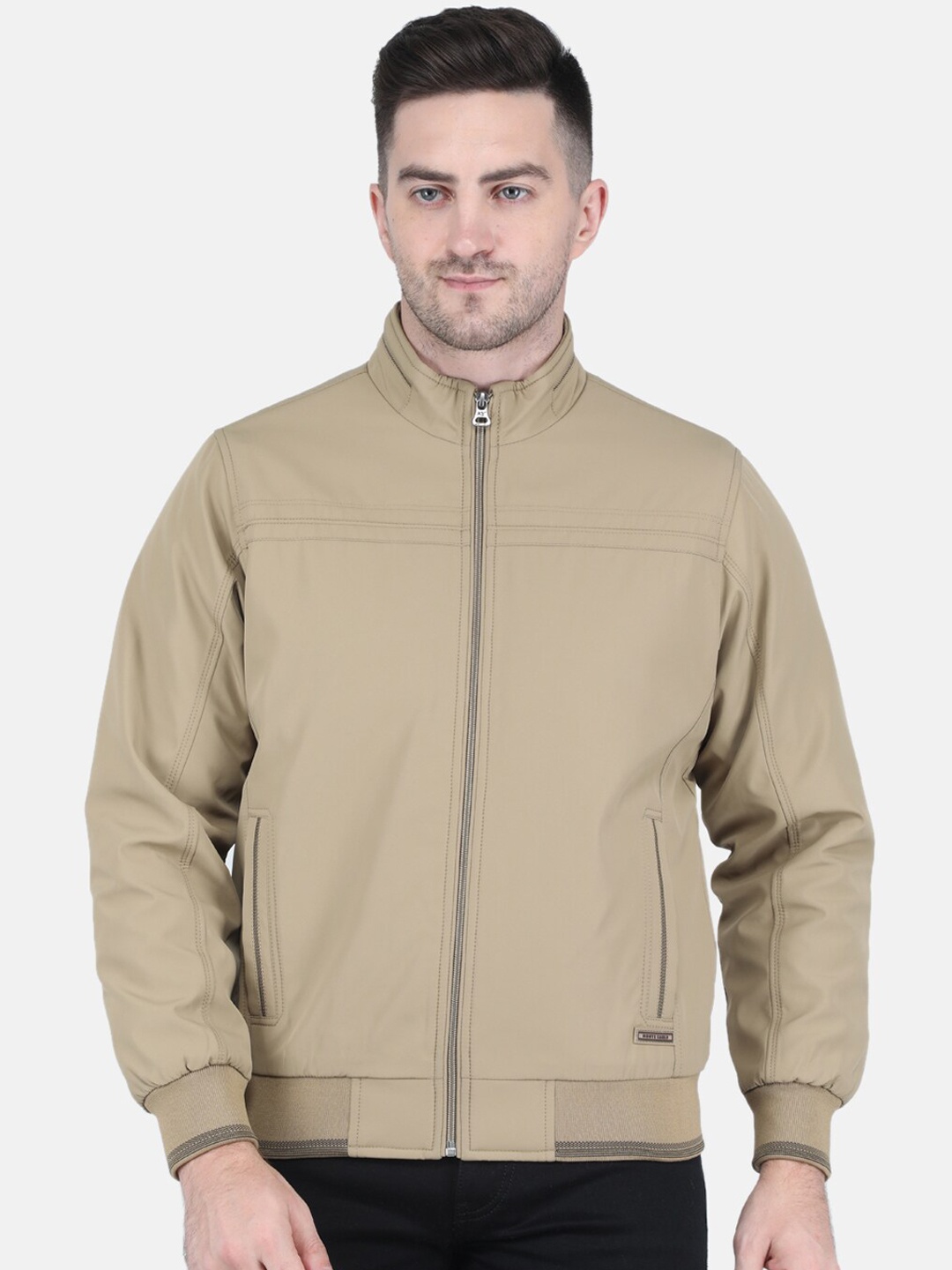 

Monte Carlo Men Plus Size Bomber Jacket, Khaki