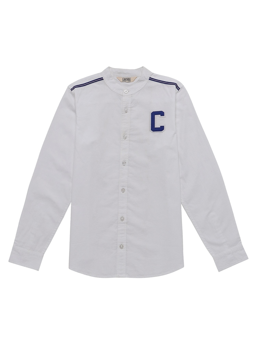 

Cantabil Boys Cotton Casual Shirt, White
