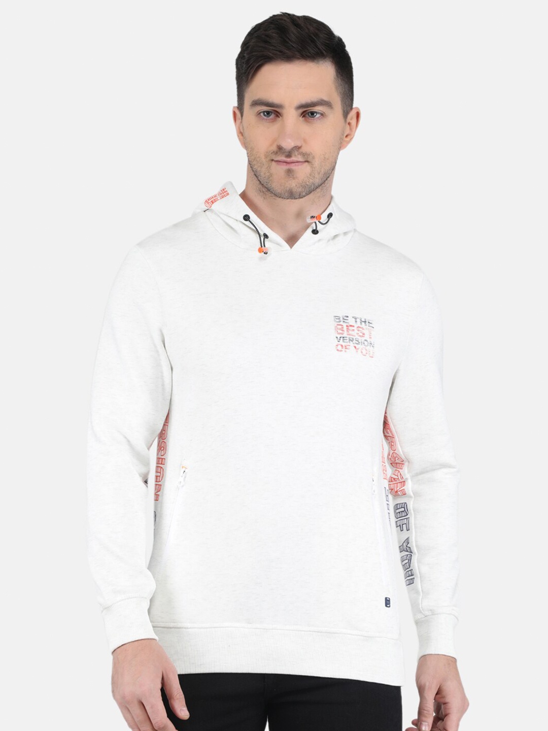 

Monte Carlo Pullover Hooded Sweatshirt, White