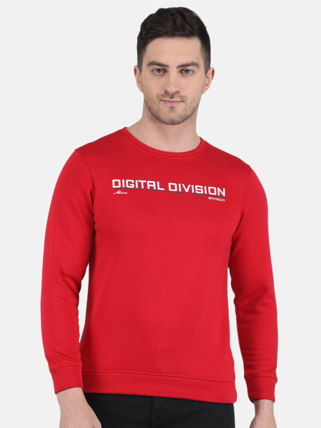 

Monte Carlo Pullover Printed Sweatshirt, Red