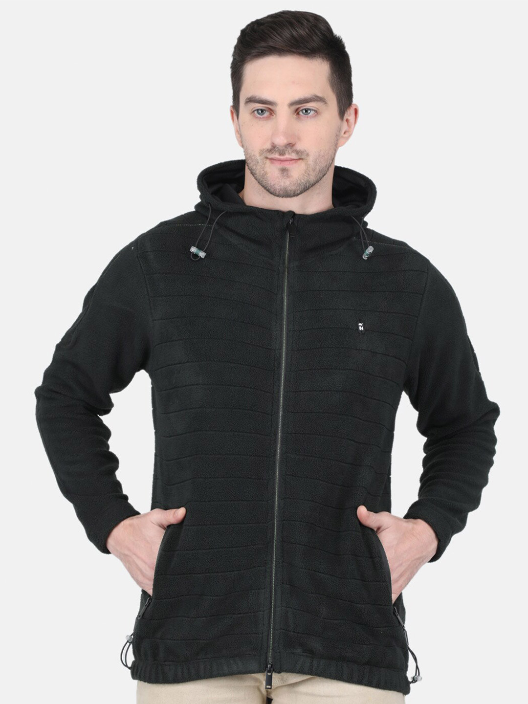 

Monte Carlo Men Hooded Cotton Sweatshirt, Olive