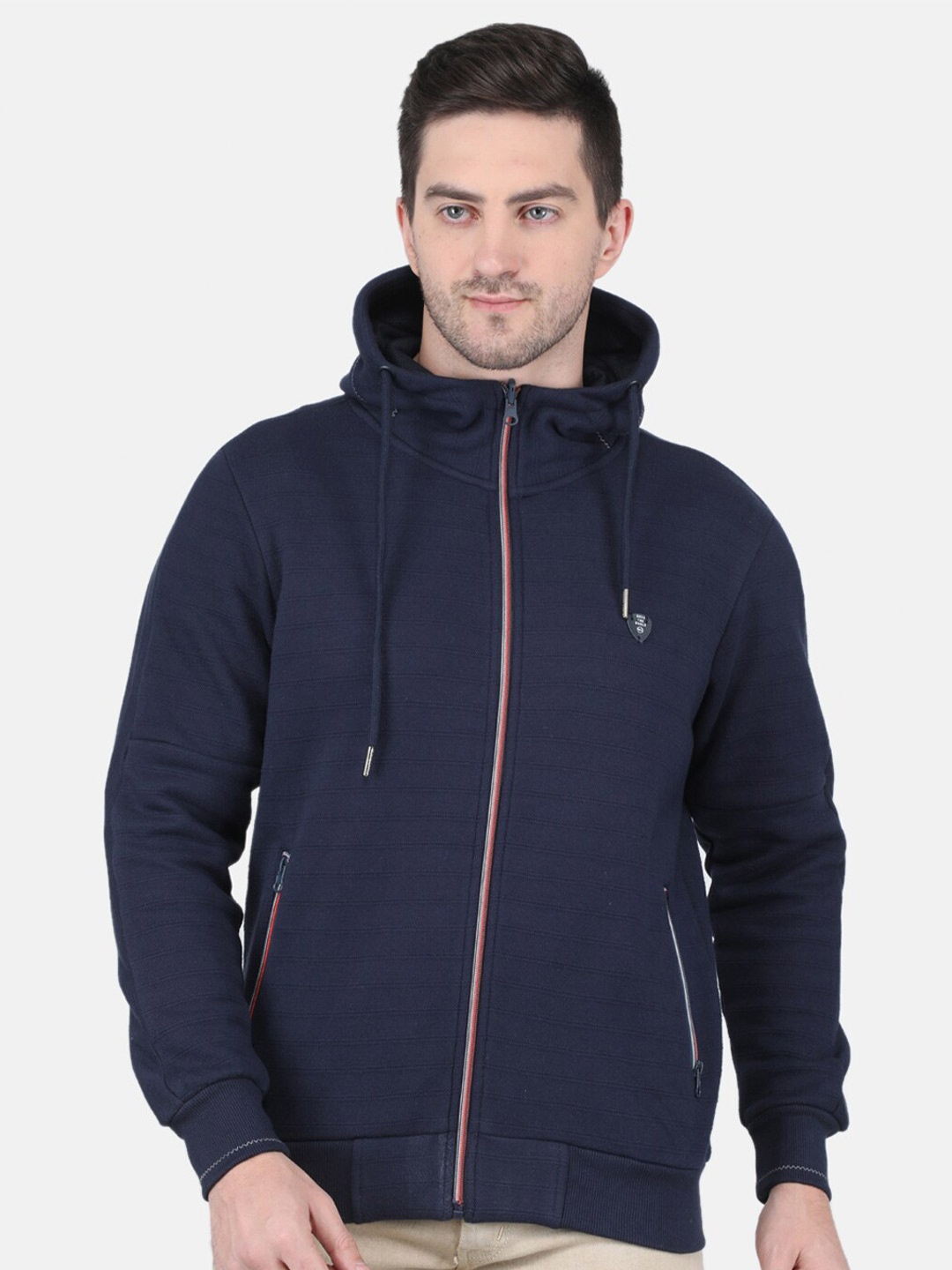 

Monte Carlo Men Hooded Cotton Sweatshirt, Navy blue