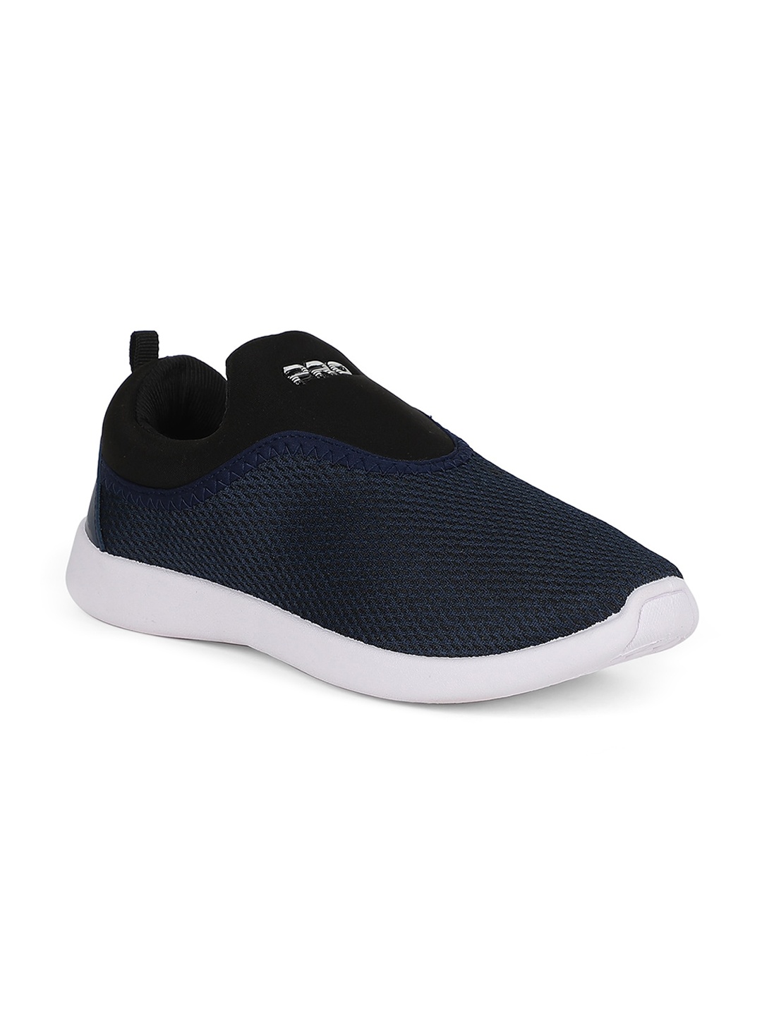 

Khadims Men Woven Design Slip-On Sneakers, Navy blue