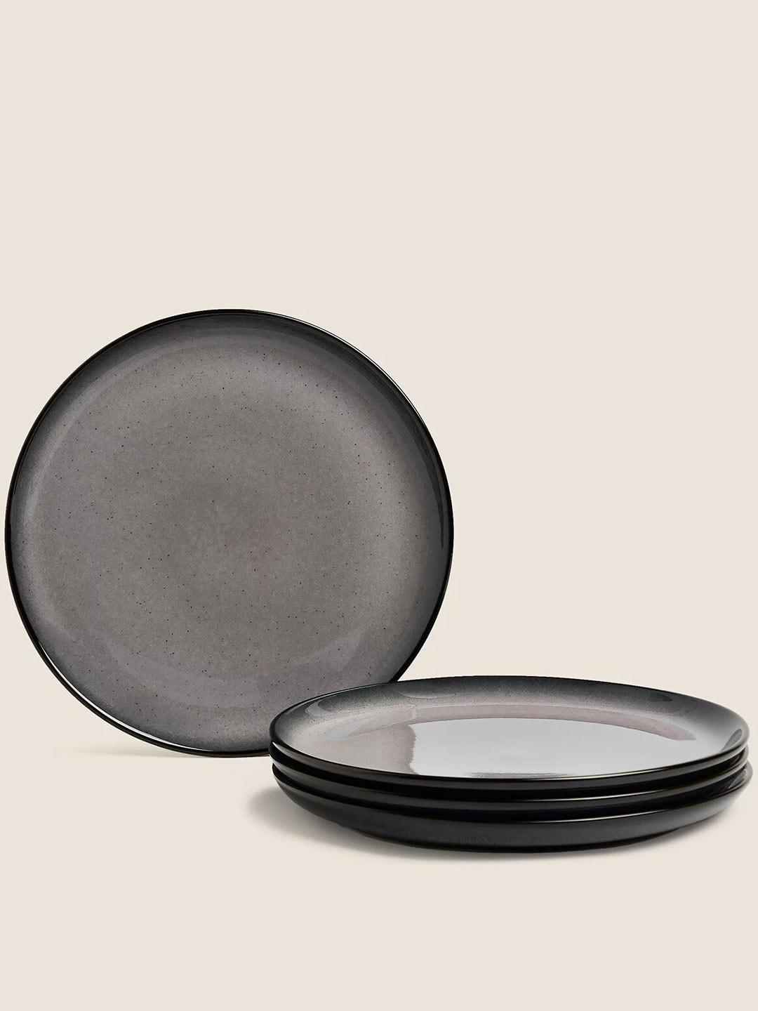 

Marks & Spencer Grey Set of 4 Stoneware Plates