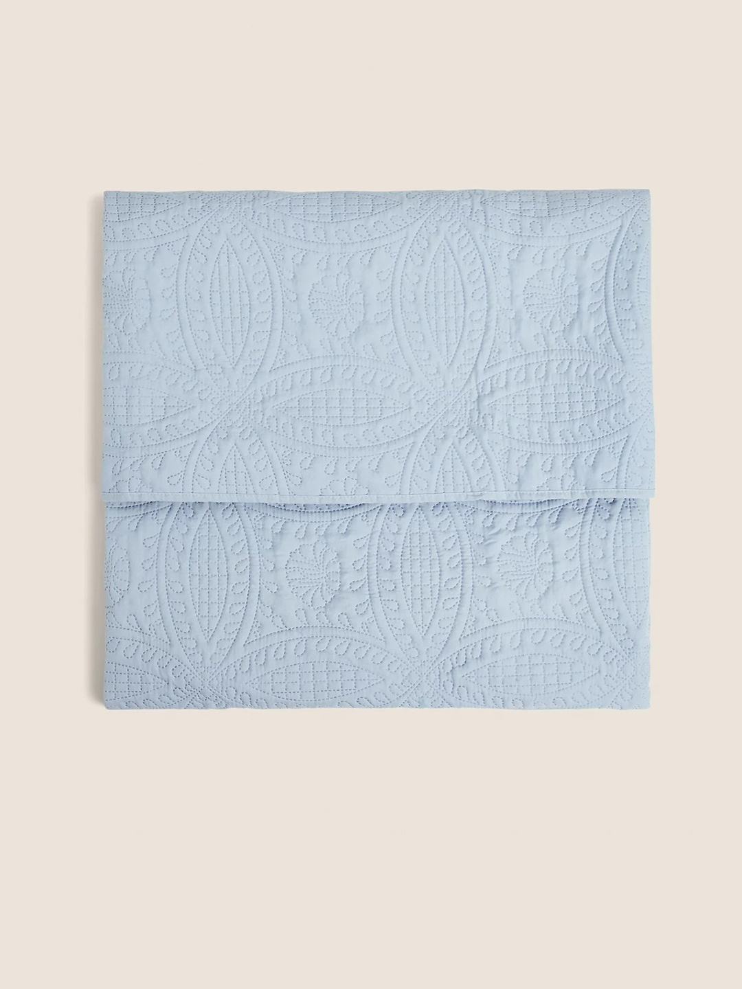 

Marks & Spencer Blue Self Design Throws