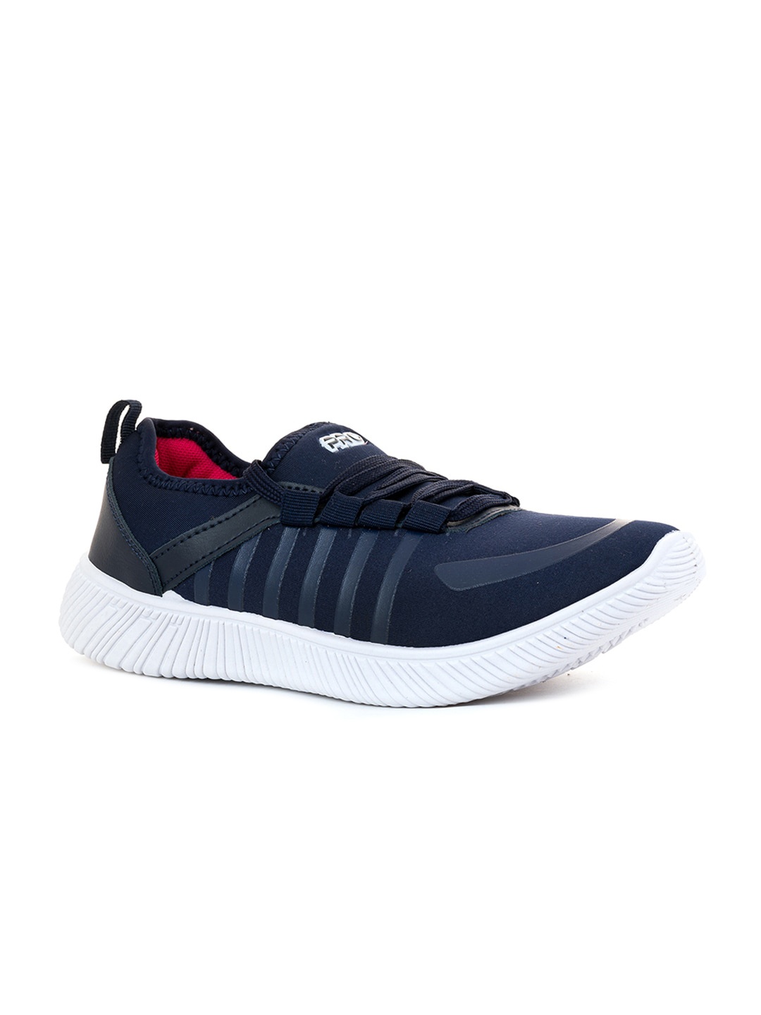 

Khadims Women Striped Sneakers, Navy blue