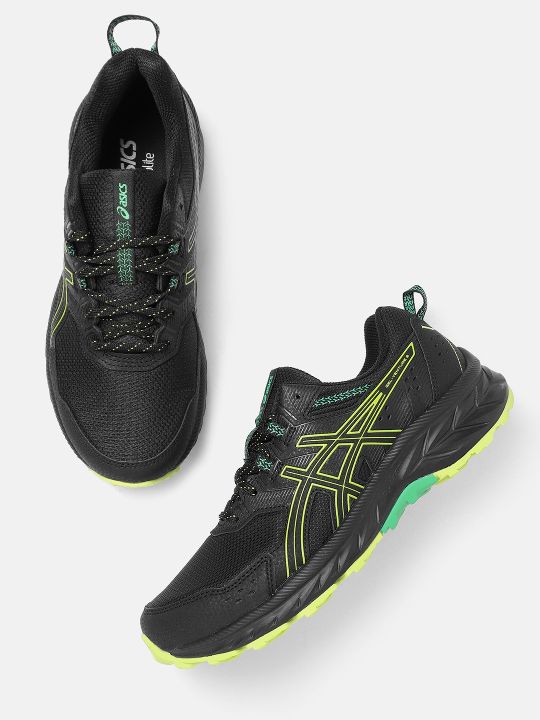 

ASICS Men Gel-Venture 9 Running Shoes, Black