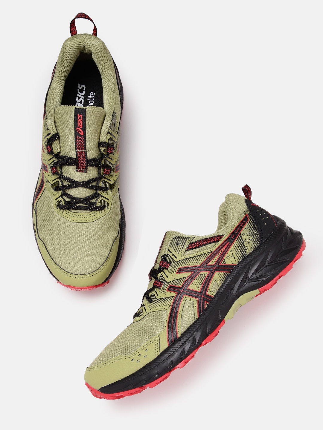 

ASICS Men Gel-venture 9 Running Shoes, Green
