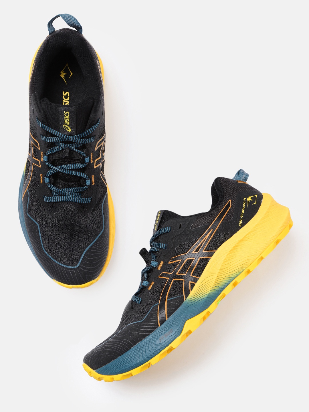 

ASICS Men Gel Trabuco 11 Running Shoes, Black