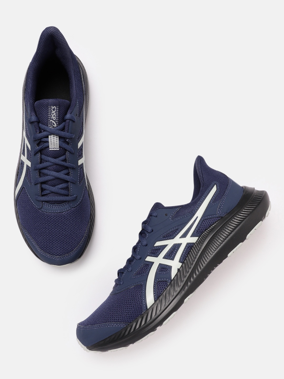 

ASICS Men Jolt 4 Running Shoes, Navy blue