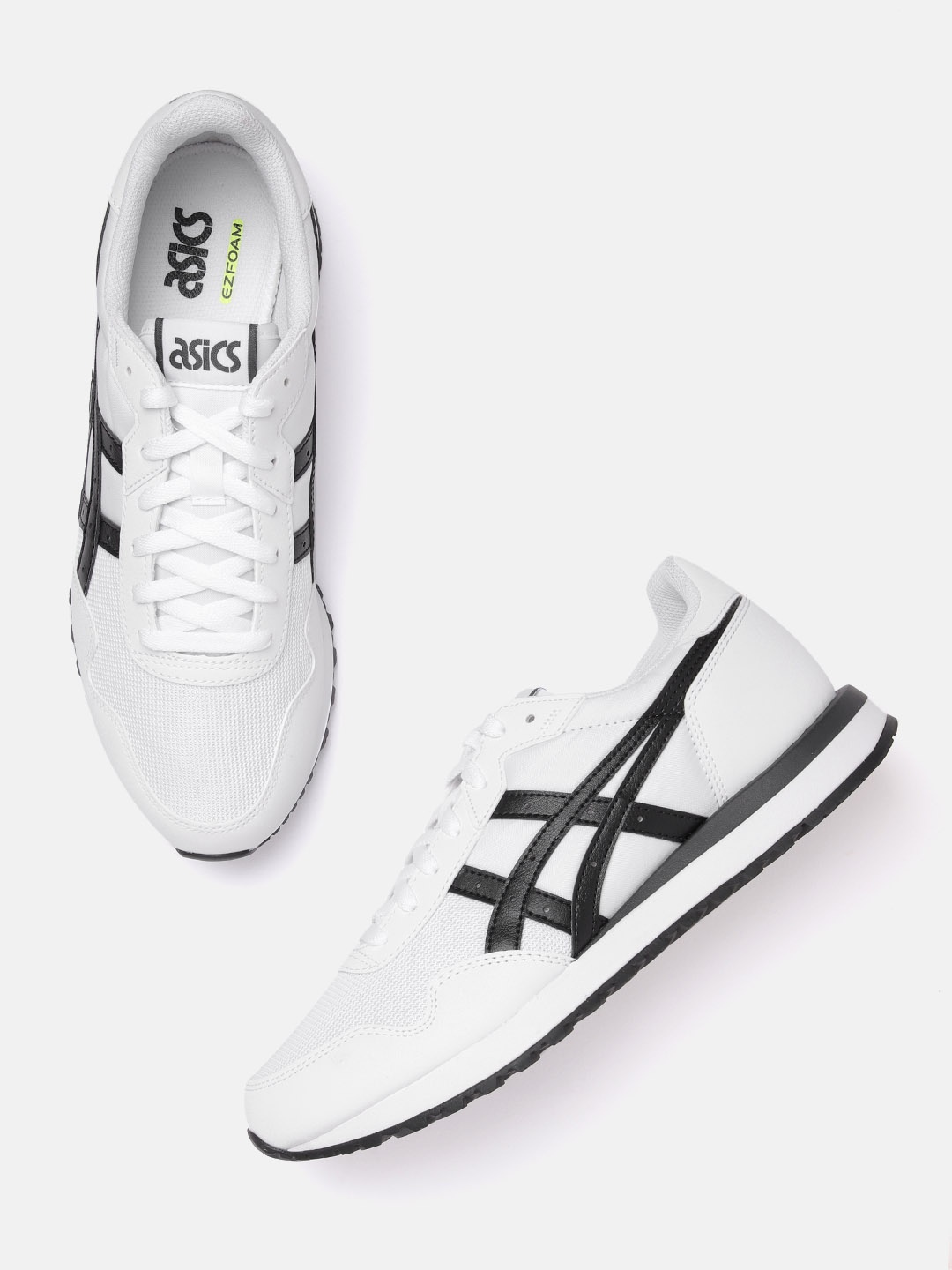

ASICS Men Woven Design Tiger Runner II Sneakers, White