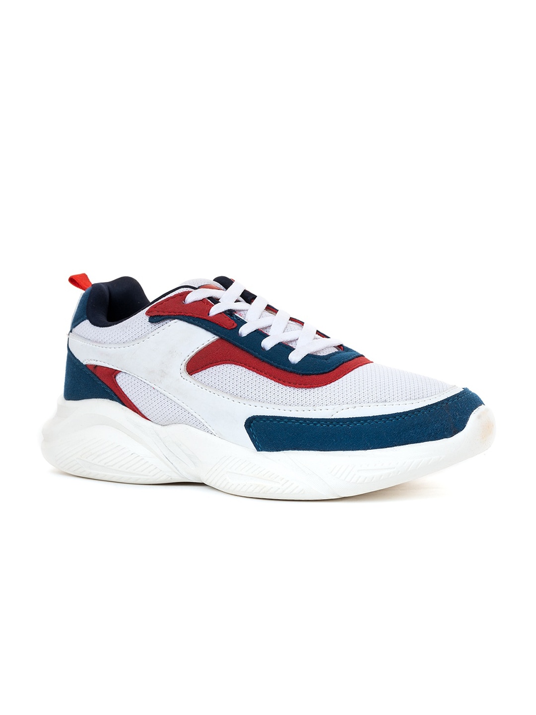 

Khadims Men Colourblocked Sneakers, White