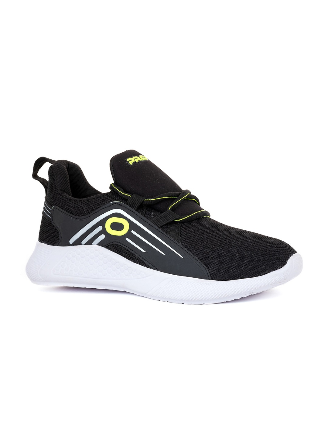 

Khadims Men Textile Running Non-Marking Shoes, Black