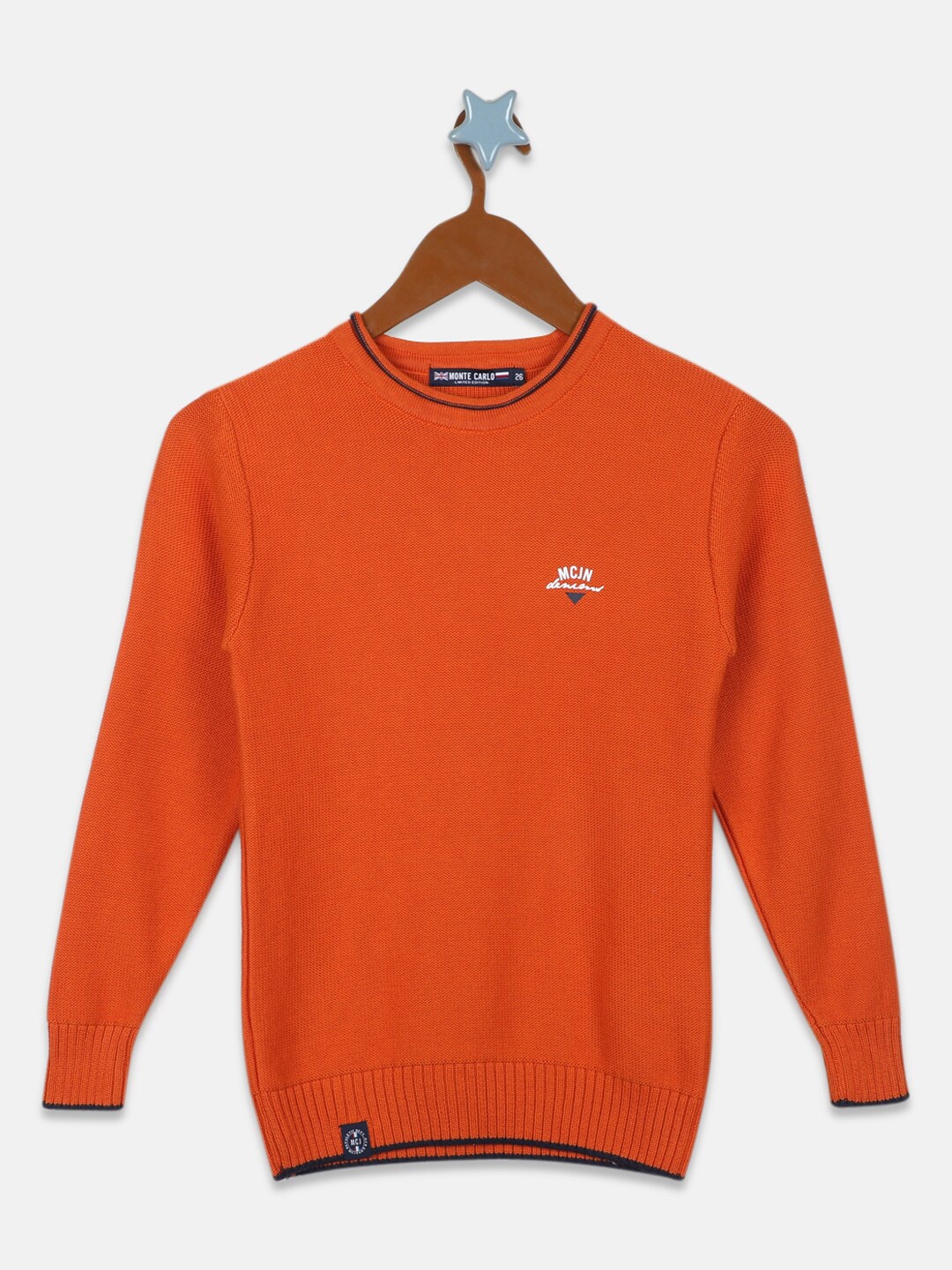 

Monte Carlo Boys Cotton Pullover, Orange