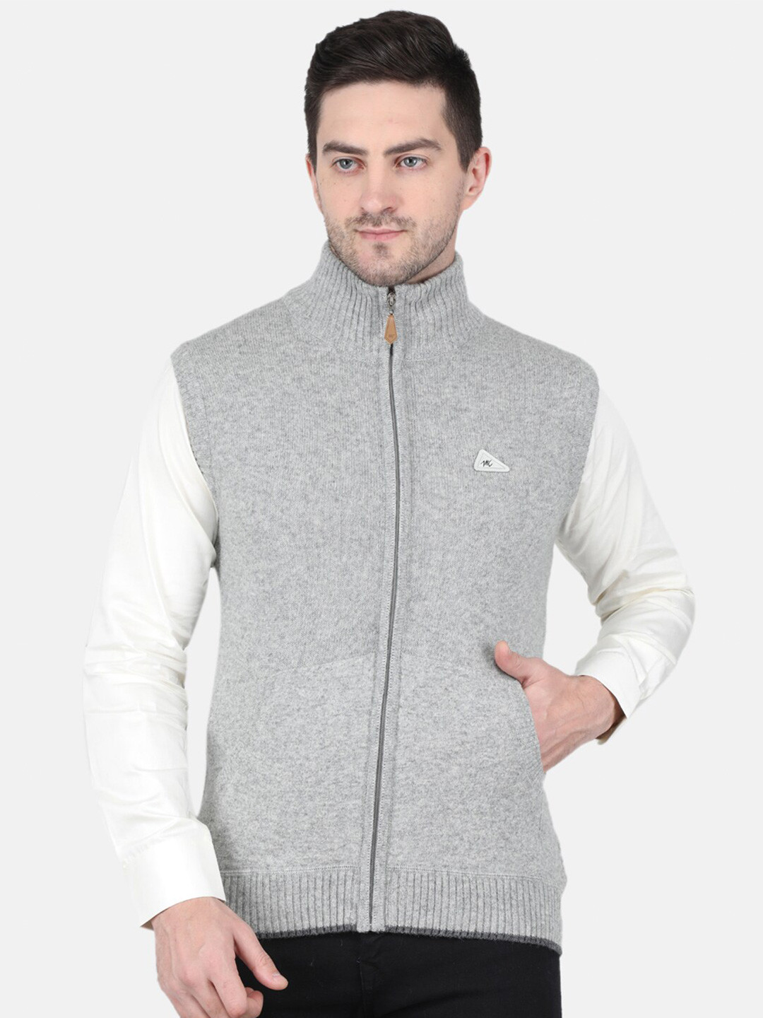 

Monte Carlo Men Wool Pullover, Grey