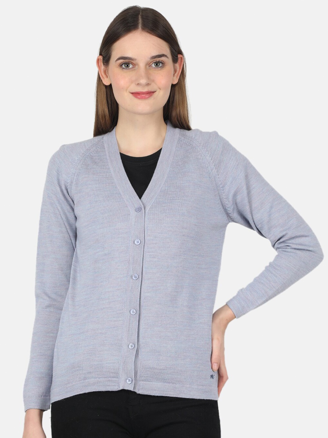 

Monte Carlo Cardigan V-Neck Regular Sweaters, Lavender