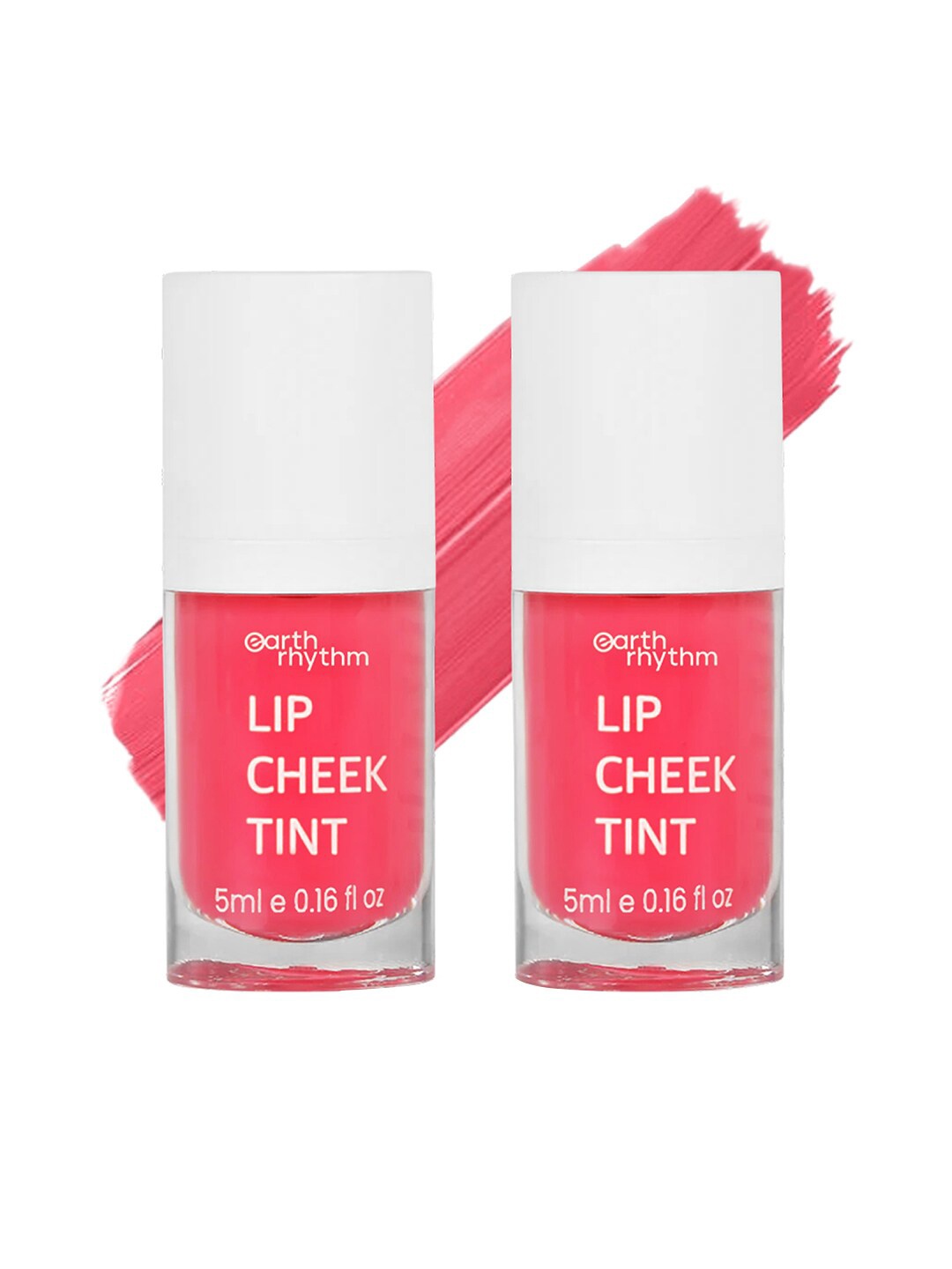 

Earth Rhythm Set Of 2 Lip & Cheek Tint 5ml Each - Mermaid, Pink