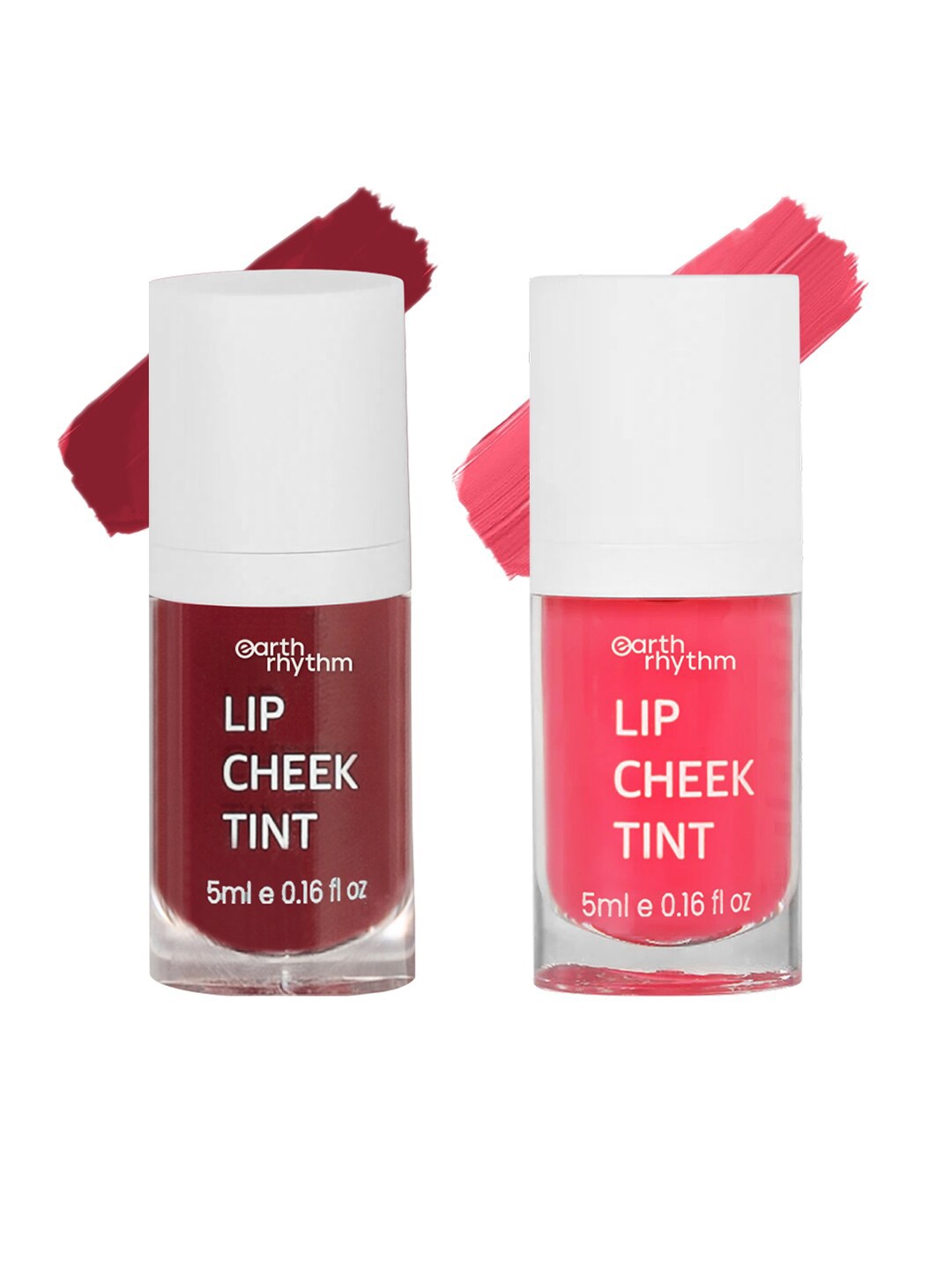 

Earth Rhythm Set of 2 Lip & Cheek Tint 5 ml Each - Brandy & Mermaid, Pink