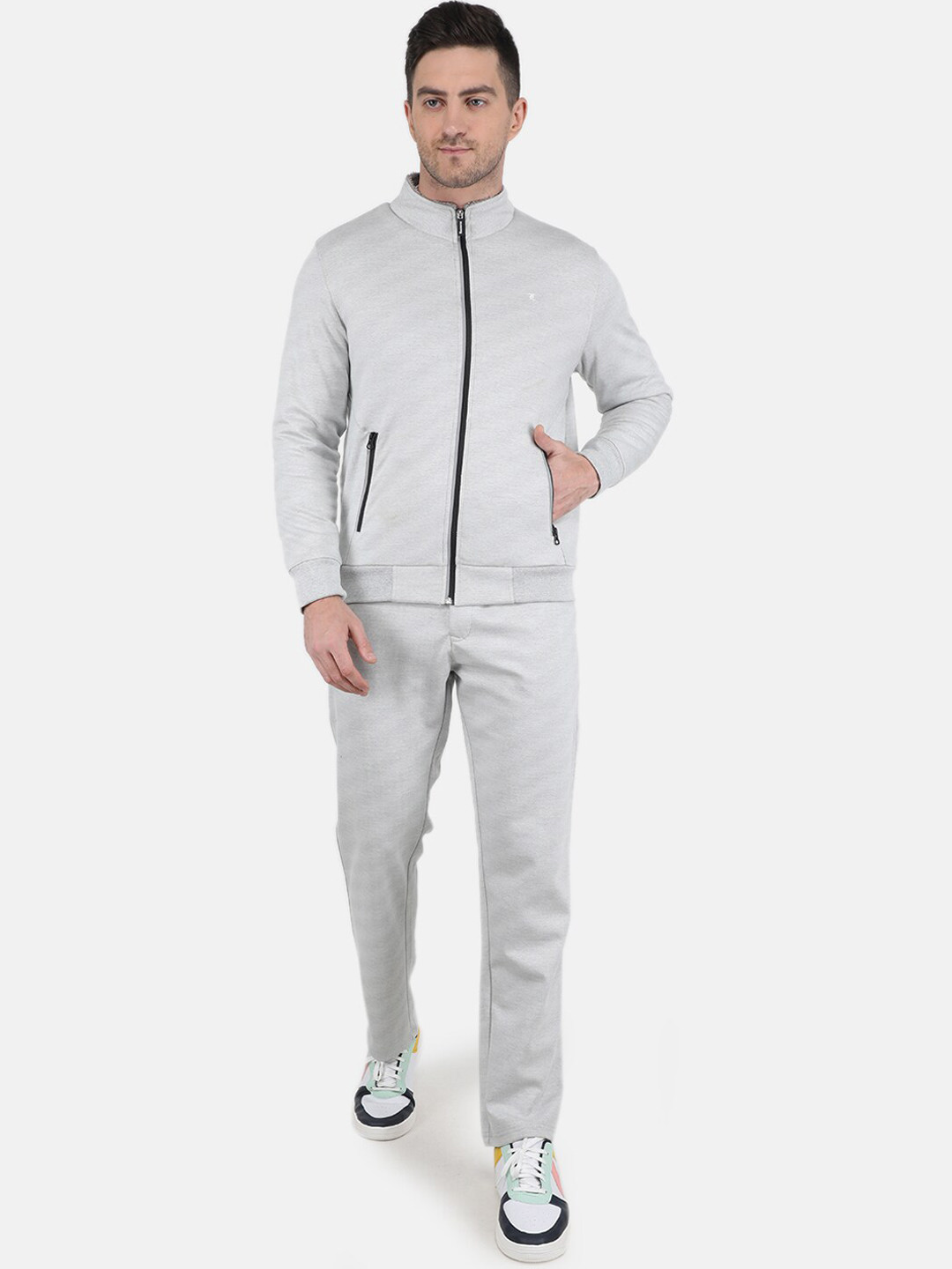 

Monte Carlo Men Cotton Tracksuits, Grey