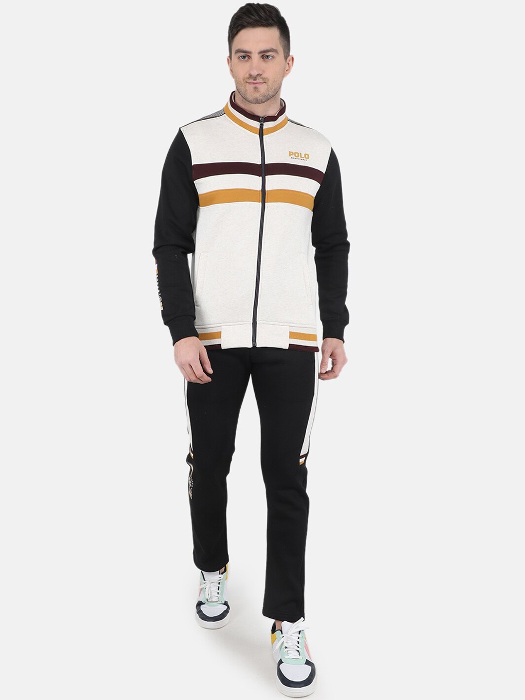 

Monte Carlo Men Cotton Tracksuits, Black