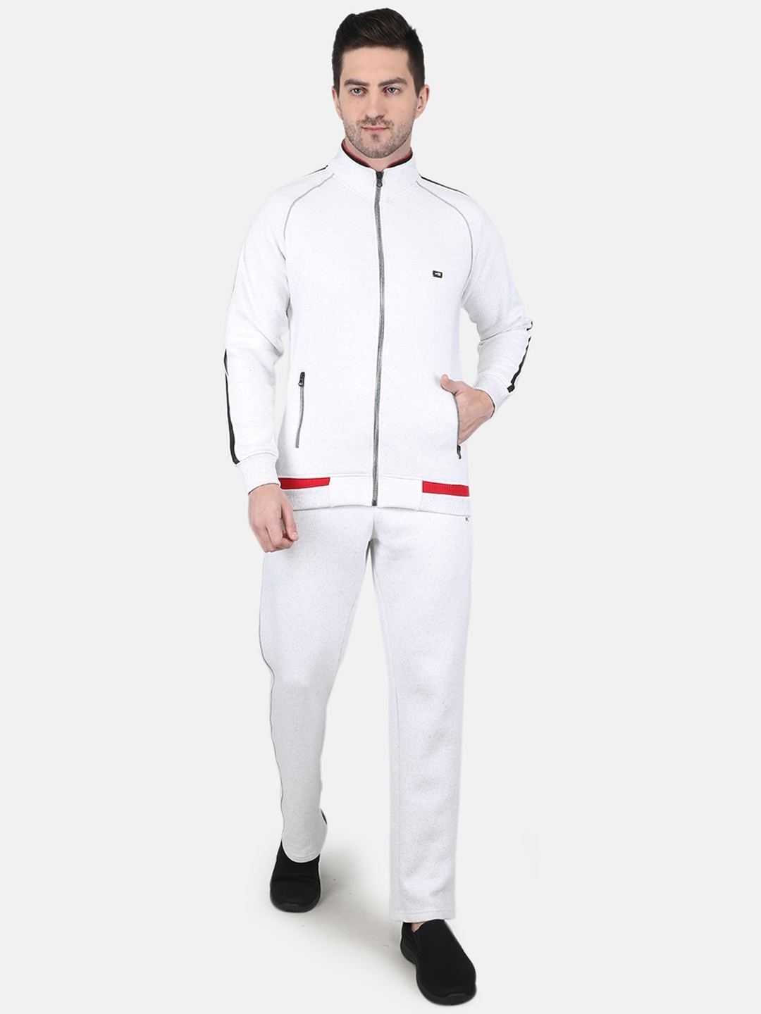 

Monte Carlo Men Fleece Tracksuits, Off white