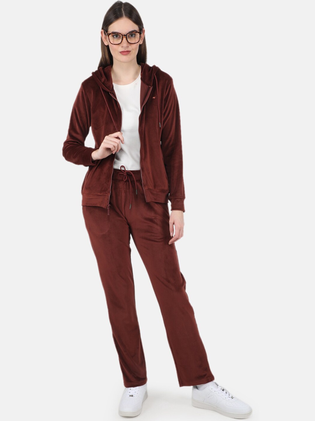 

Monte Carlo Women Hooded Tracksuits, Brown