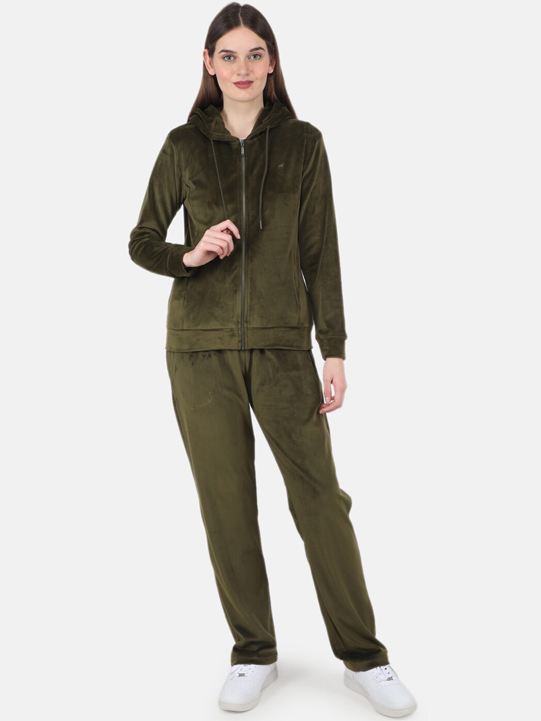 

Monte Carlo Women Hooded Tracksuits, Olive