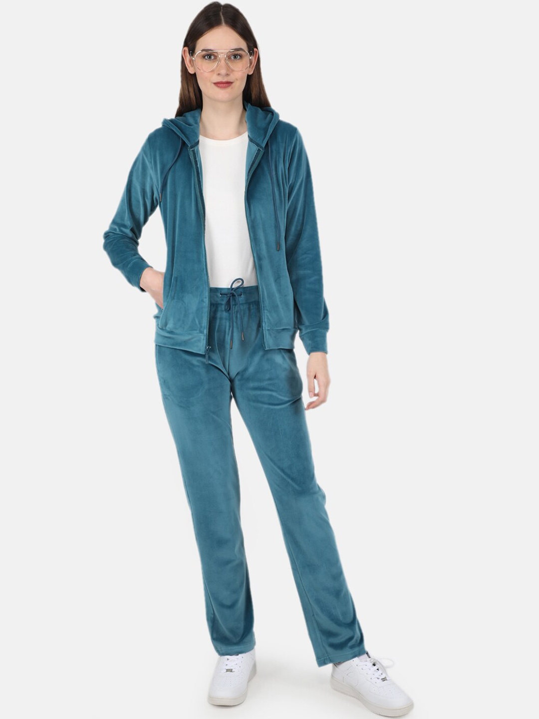 

Monte Carlo Women Hooded Tracksuits, Blue
