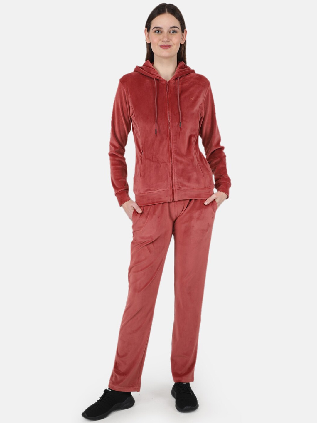 

Monte Carlo Women Hooded Tracksuits, Rust