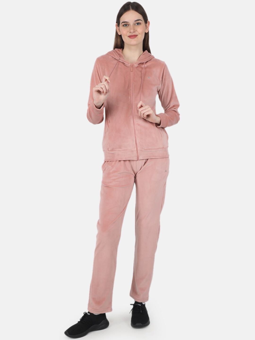 

Monte Carlo Women Hooded Tracksuits, Peach
