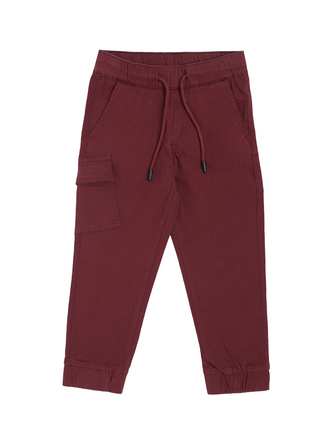 

Cantabil Boys Cargos Cotton Trousers, Maroon