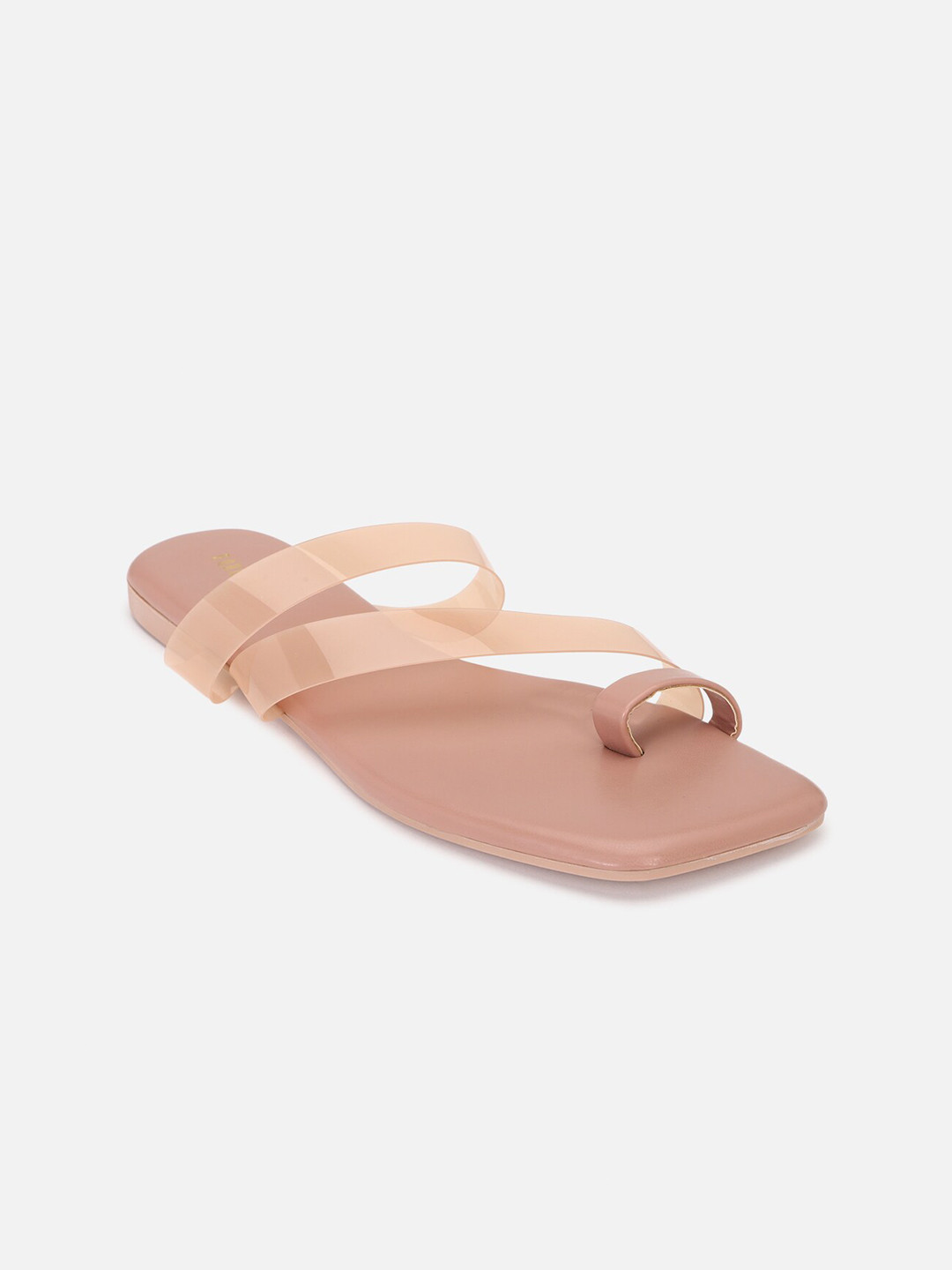 

FOREVER 21 Women One Toe Flats, Pink