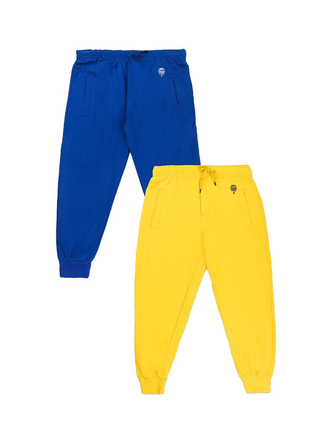 

Growing Tree Kids Set Of 2 Bio-Wash Anti Microbial Joggers, Blue