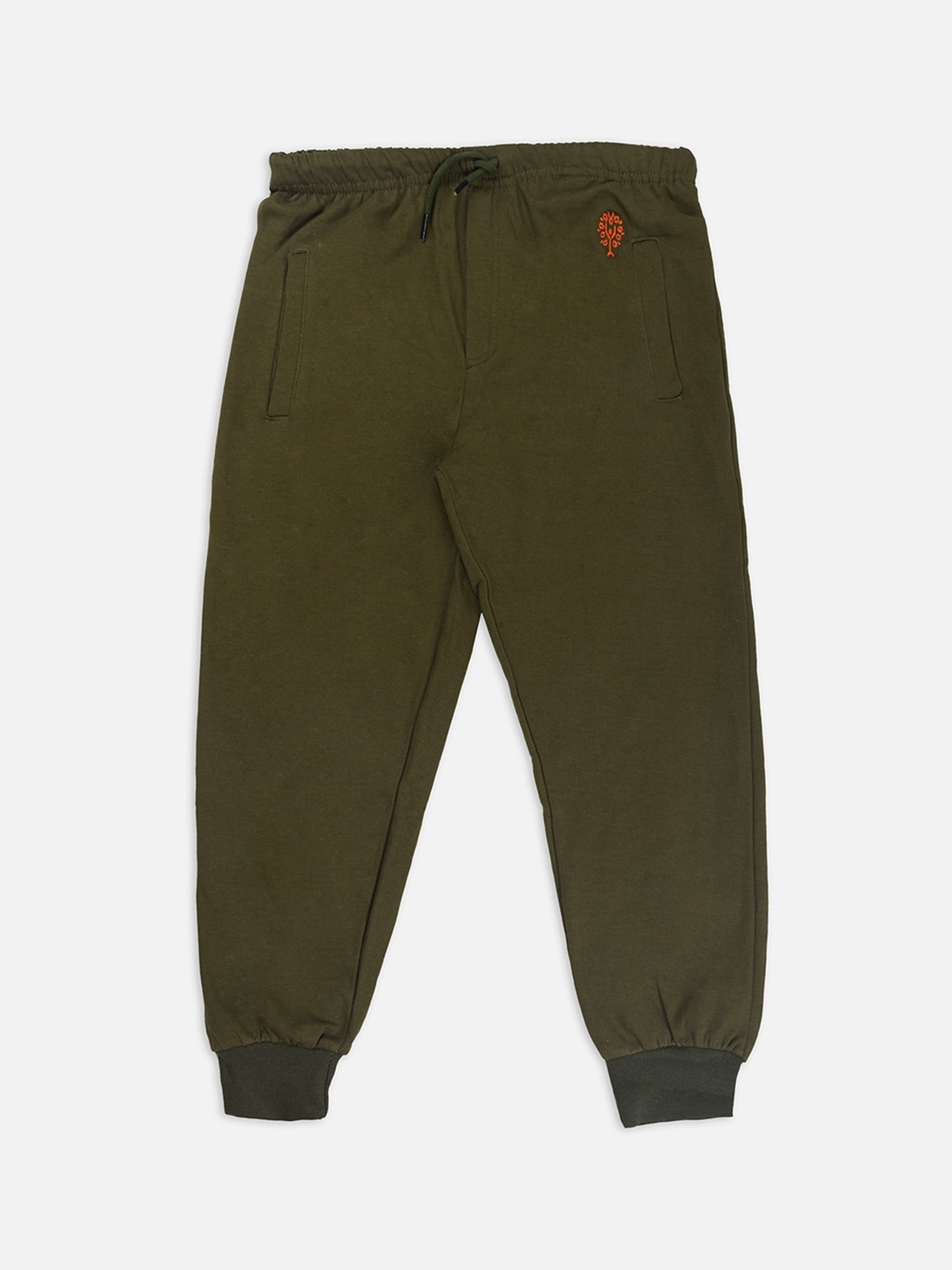 

Growing Tree Kids Olive Green Anti Microbal Cotton Lounge Pants