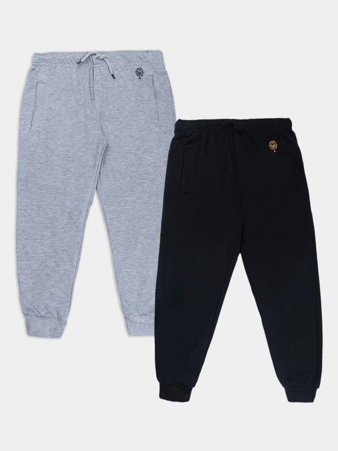 

Growing Tree Kids Set Of 2 Biowash Anti Microbial Jogger Lounge Pants, Grey